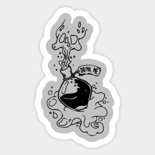 poisonous - number 1 of inktober Sticker